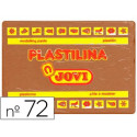 PLASTILINA JOVI 72 MARRON UNIDAD TAMAÑO GRANDE