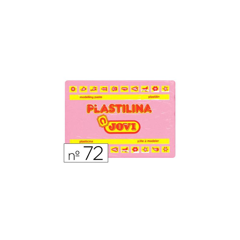 PLASTILINA JOVI 72 ROSA UNIDAD TAMAÑO GRANDE