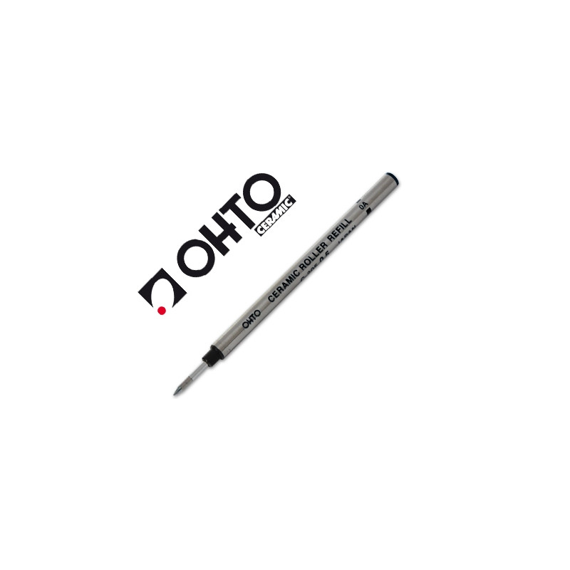 RECAMBIO ROTULADOR ROLLER OHTO 0.7 NEGRO