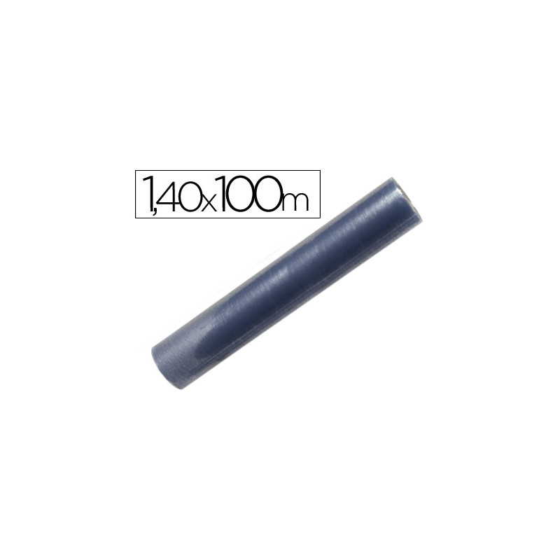 ROLLO PLASTICO FORRALIBROS 1,40X100 MT 70 MC