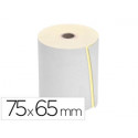 ROLLO SUMADORA Q-CONNECT ELECTRO 75 MM ANCHO X 65 MM DIAMETRO COPIATIVO CON 2 HOJASSIN BISFENOL A