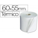 ROLLO SUMADORA Q-CONNECT TERMICO 60 MM ANCHO X 55 MM DIAMETRO SIN BISFENOL A