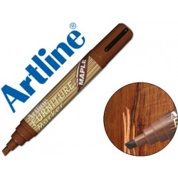 ROTULADOR ARTLINE MARCADOR PERMANENTE EK-95 FURNITURE MAPLE-ARCE PUNTA BISELADA 2,0-5,0 MM EN BLISTE