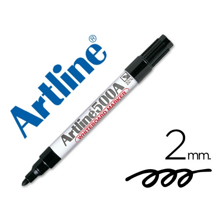 ROTULADOR ARTLINE PIZARRA EK-500 NEGRO PUNTA REDONDA 2 MM RECARGABLE ROTULADOR ARTLINE PIZARRA EK-500 NEGRO PUNTA REDONDA 2 MM RECARGABLE