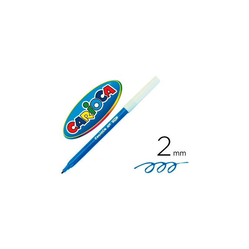 ROTULADOR CARIOCA JOY AZUL UNIDAD
