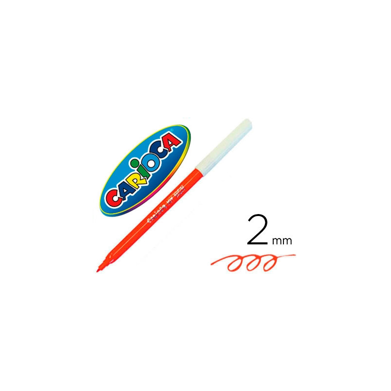 ROTULADOR CARIOCA JOY ROJO UNIDAD