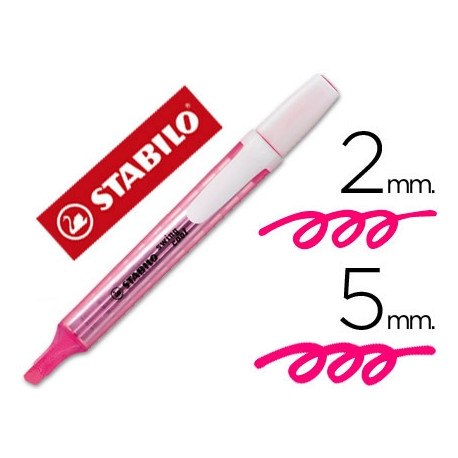 ROTULADOR STABILO MARCADOR FLUORESCENTE SWING COOL ROSA ROTULADOR STABILO MARCADOR FLUORESCENTE SWING COOL ROSA