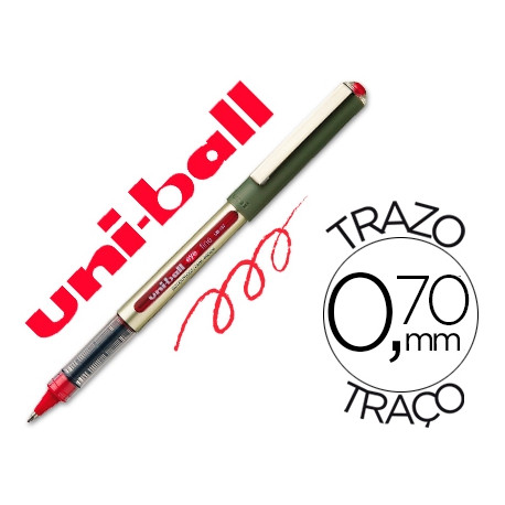 ROTULADOR UNI-BALL ROLLER UB-157E ROJO 0,7 MM UNIDAD