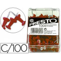SEÑALIZADOR DE PLANOS Q-CONNECT ROJO CAJA DE 100 UNIDADES