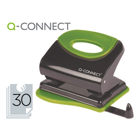 TALADRADOR Q-CONNECT KF00996 METALICO CON EMPUÑADURA DE CAUCHO CAPACIDAD 30 HOJAS TALADRADOR Q-CONNECT KF00996 METALICO CON EMPUÑADURA DE CAUCHO CAPACIDAD 30 HOJAS