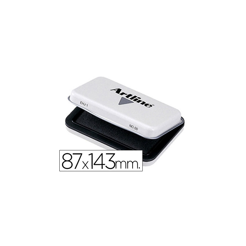 TAMPON ARTLINE N2 NEGRO 87X143 MM