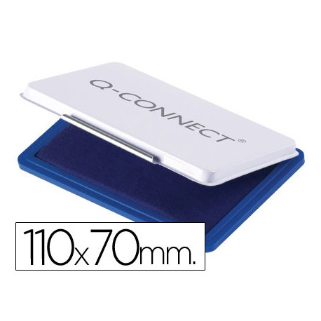 TAMPON Q-CONNECT N2 110X70 MM AZUL TAMPON Q-CONNECT N2 110X70 MM AZUL