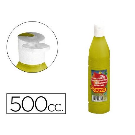 TEMPERA LIQUIDA JOVI ESCOLAR 500 ML ORO TEMPERA LIQUIDA JOVI ESCOLAR 500 ML ORO