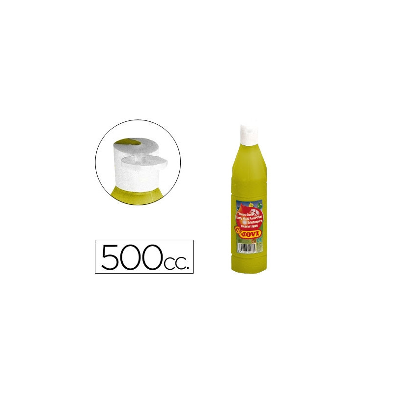 TEMPERA LIQUIDA JOVI ESCOLAR 500 ML ORO