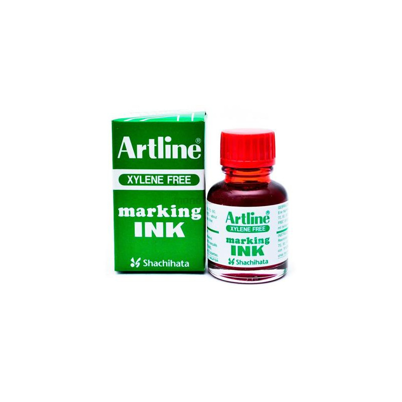 TINTA ROTULADOR ARTLINE ESK-20 ROJO BOTE 20 CC SIN XILENO