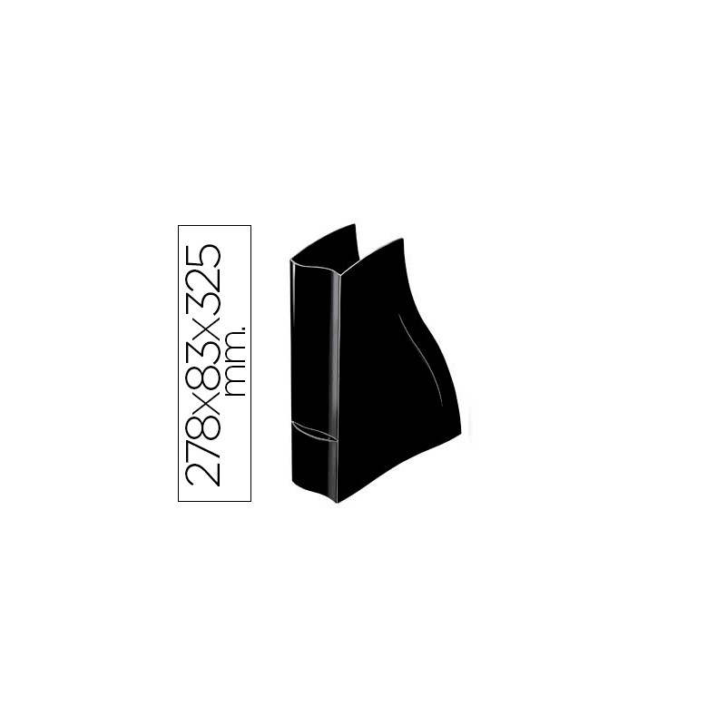 REVISTERO CEP ELLYPSE GREENSPIRIT PLASTICO NEGRO 278 X 83 X 325 MM