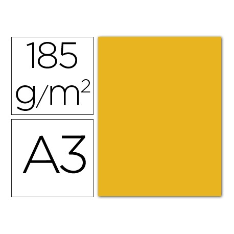 CARTULINA GUARRO DIN-A3 ORO 185GRS. CARTULINA GUARRO DIN-A3 ORO 185GRS.