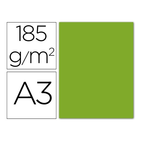 CARTULINA GUARRO DIN-A3 VERDE AMAZONA 185GRS. CARTULINA GUARRO DIN-A3 VERDE AMAZONA 185GRS.