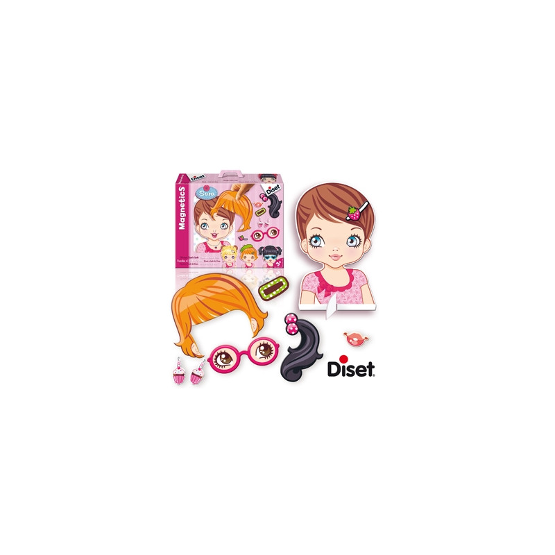 JUEGO DISET DIDACTICO MAGNETICO CAMBIA EL LOOK DE SARA