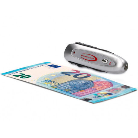 DETECTOR Q-CONNECT DE BILLETES FALSOS DE BOLSILLO DETECTOR Q-CONNECT DE BILLETES FALSOS DE BOLSILLO