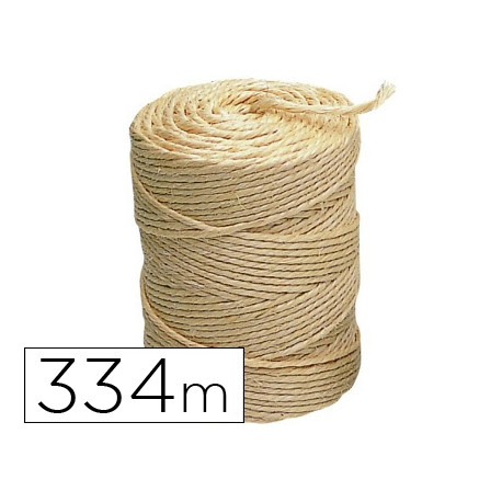 CUERDA SISAL 3 CABOS LIDERPAPEL ROLLO 2 KG CUERDA SISAL 3 CABOS LIDERPAPEL ROLLO 2 KG