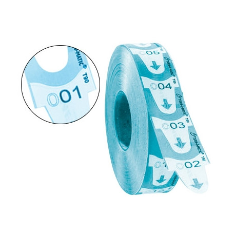 TICKETS TURNOMATIC 31X67 MM COLOR AZUL ROLLO 4000 TICKETS TICKETS TURNOMATIC 31X67 MM COLOR AZUL ROLLO 4000 TICKETS