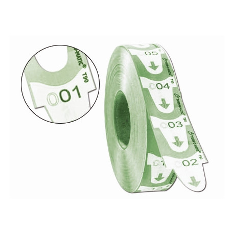 TICKETS TURNOMATIC 31X67 MM COLOR VERDE ROLLO 4000 TICKETS TICKETS TURNOMATIC 31X67 MM COLOR VERDE ROLLO 4000 TICKETS
