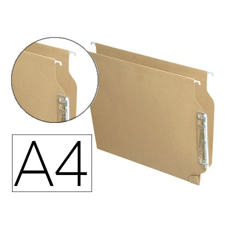 CARPETA COLGANTE FADE DIN A4 VISOR LATERAL KRAFT ECO CARPETA COLGANTE FADE DIN A4 VISOR LATERAL KRAFT ECO