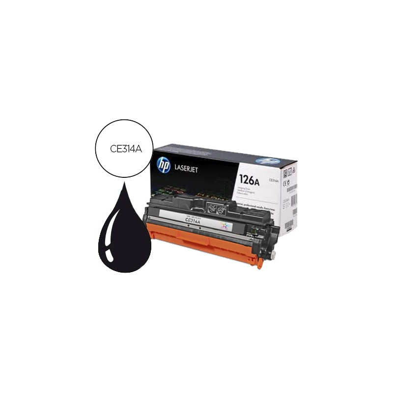 TAMBOR HP CE314A COLOR LASERJET CE918A/865A/866A CF346A NEGRO 14.000PAG