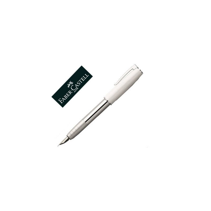 PLUMA FABER CASTELL LOOM PIANO BLANCO