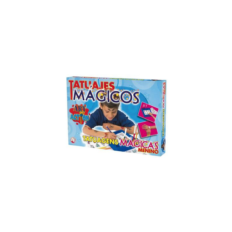 JUEGO DE MESA FALOMIR TATUAJES MAGICOS INFANTIL