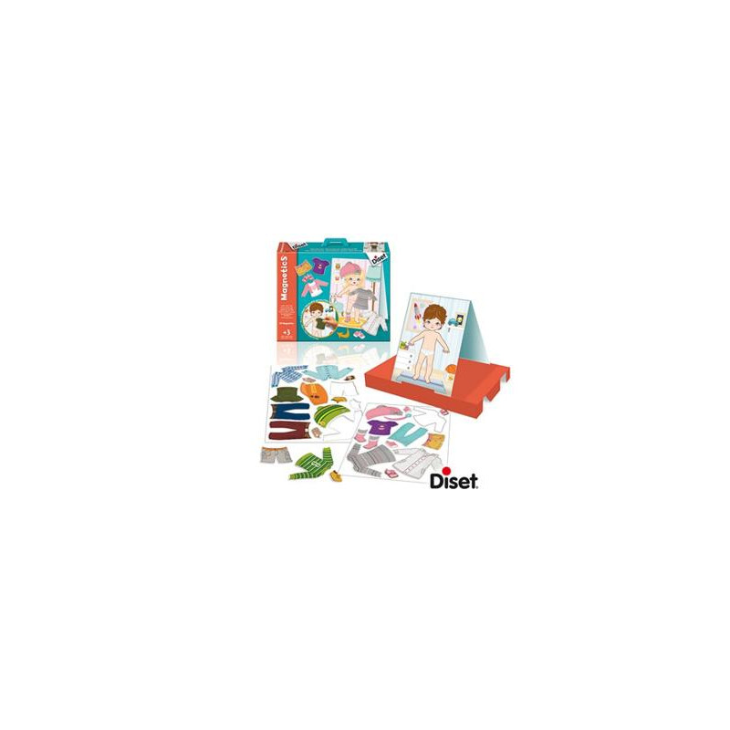 JUEGO DISET DIDACTICO MAGNETICO VESTIR NIÑO-NIÑA