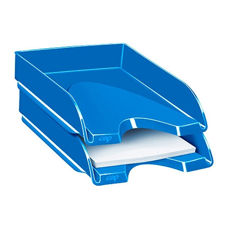 BANDEJA SOBREMESA CEP PLASTICO AZUL 257X348X66 MM BANDEJA SOBREMESA CEP PLASTICO AZUL 257X348X66 MM