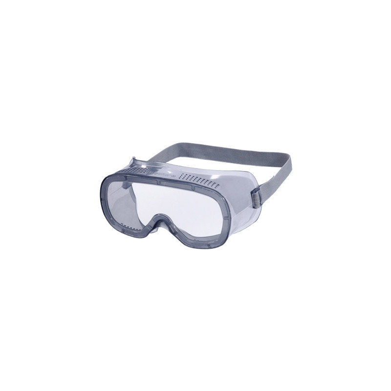 GAFAS DE PROTECCION DELTAPLUS PANORAMICAS MONTURA FLEXIBLE DE PVC VENTILACION DIRECTA TALLA AJUSTABL