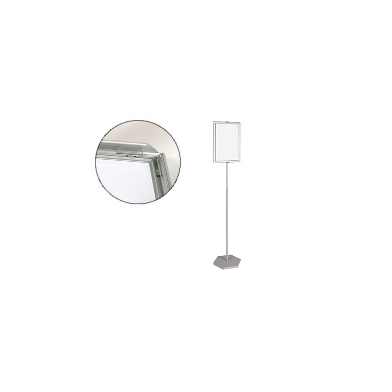 EXPOSITOR DE PIE BI-OFFICE PARA FORMATOS A3 AJUSTABLE EN ALTURA 102 CM