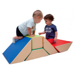 CONJUNTO PSICOMOTROCIDAD 49 SUMO DIDACTIC MULTICOLOR 50X50X50 CM