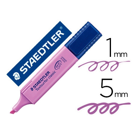 ROTULADOR STAEDTLER TEXTSURFER CLASSIC 364 FLUORESCENTE VIOLETA ROTULADOR STAEDTLER TEXTSURFER CLASSIC 364 FLUORESCENTE VIOLETA