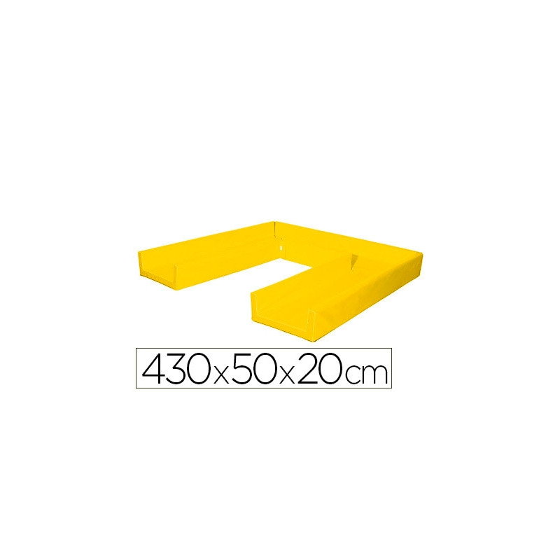 CIRCUITO MODULAR DE GATEO SUMO DIDACTIC 430X50X20 CM AMARILLO