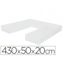 CIRCUITO MODULAR DE GATEO SUMO DIDACTIC 430X50X20 CM BLANCO