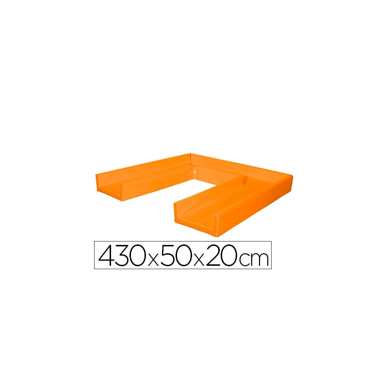CIRCUITO MODULAR DE GATEO SUMO DIDACTIC 430X50X20 CM NARANJA