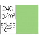 CARTULINA LIDERPAPEL 50X65 CM 240G/M2 VERDE NAVIDAD PAQUETE DE 25 HOJAS