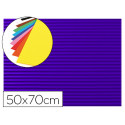 GOMA EVA ONDULADA LIDERPAPEL 50X70CM 2,2MM DE ESPESOR AZUL OSCURO