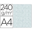 PAPEL COLOR LIDERPAPEL PERGAMINO A4 240GR AZUL PACK DE 25 HOJAS