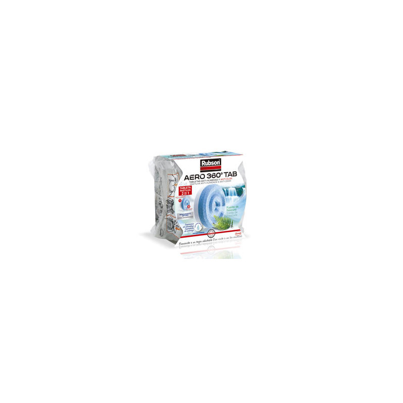 RECAMBIO PASTILLA DESHUMIDIFICADOR RUBSON AERO 360 AROMATERAPIA FRESCURA