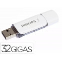 MEMORIA USB PHILIPS FLASH USB 2.0 32GB SNOW GREY