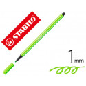 ROTULADOR STABILO ACUARELABLE PEN 68 VERDE PRADO PUNTA GRUESA 1MM