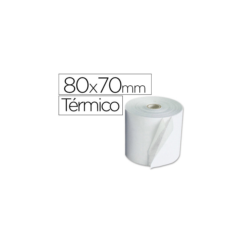 ROLLO SUMADORA Q-CONNECT TERMICO 80X68X11 MM 58 GR SIN BIFENOL A