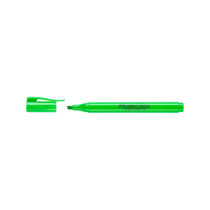 ROTULADOR FABER FLUORESCENTE TEXTLINER 38 VERDE