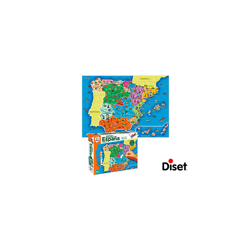 JUEGO DISET DIDACTICO PROVINCIAS DE ESPAÑA