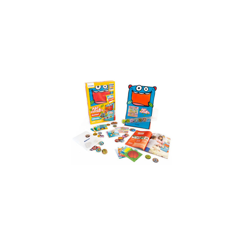 JUEGO DIDACTICO MINILAND ALIMENTA AL MONSTRUO PARA CONSTRUCCION DE PALABRAS